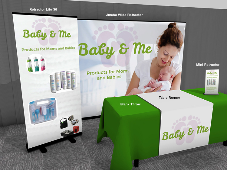 Baby Expo Booth Example | Banners.com